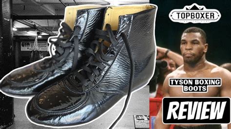 mike tyson replica boxing boots|old school boxing shoes.